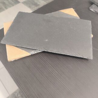 piatto di ardesia nero 26x15
