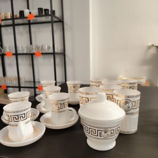 Servizio Turco the e caffè bianco