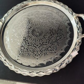 vassoio rotondo silver da 45cm
